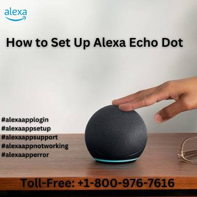 How to Set Up Alexa Echo Dot |+1-800-976-7616 | Alexa Support